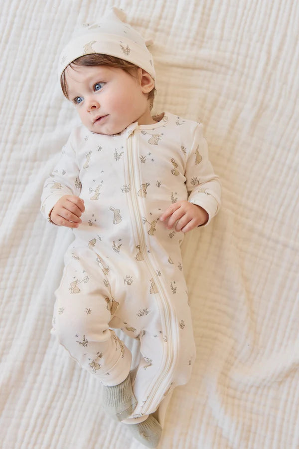 Reece Zip Onepiece - Lapin Jardin