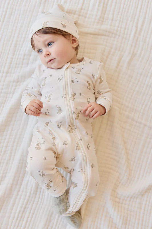 Reece Zip Onepiece - Lapin Jardin