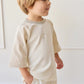 Pima Cotton Dax Tee - Cloud/Oat
