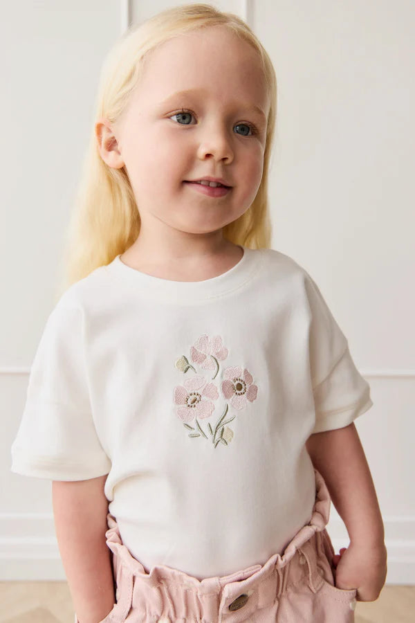 Pima Mimi Top - Parchment Penelope Rose Quartz