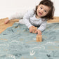 Cotton Baby Blanket - Jurassic