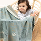 Cotton Baby Blanket - Jurassic