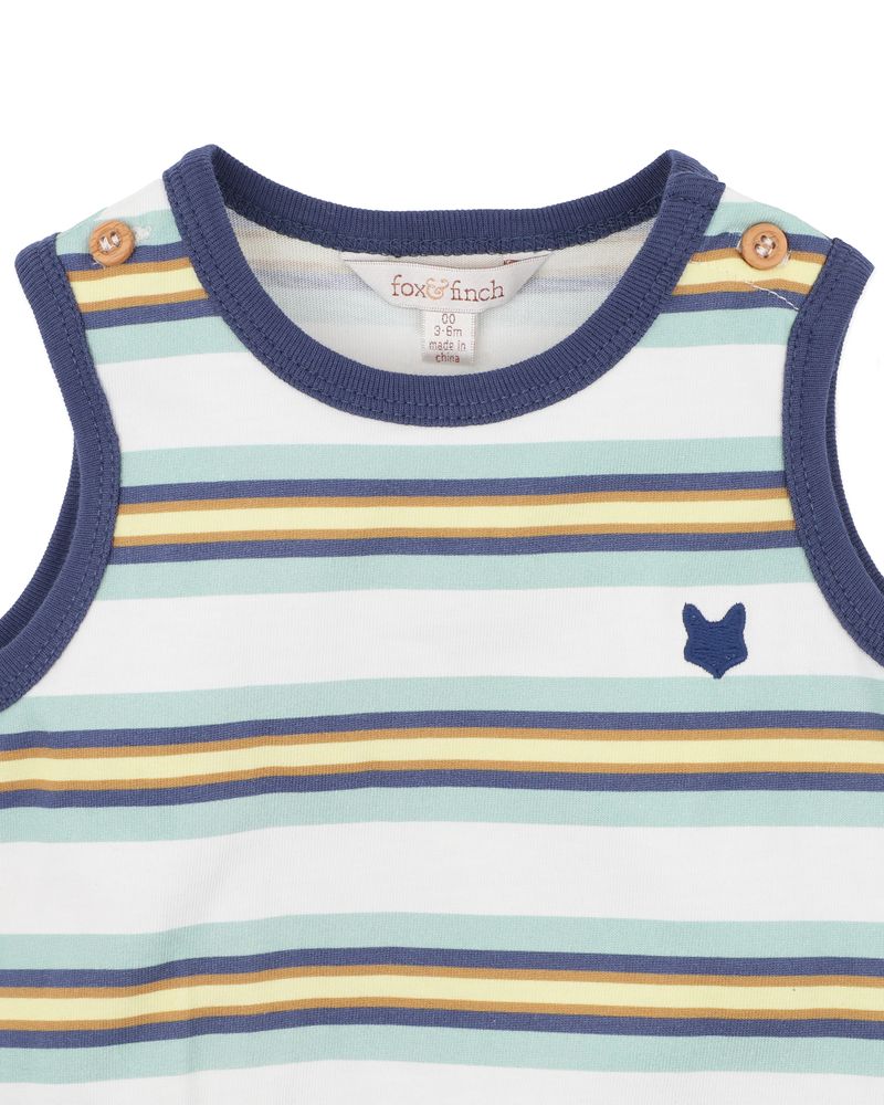 Casablanca Stripe Bodysuit