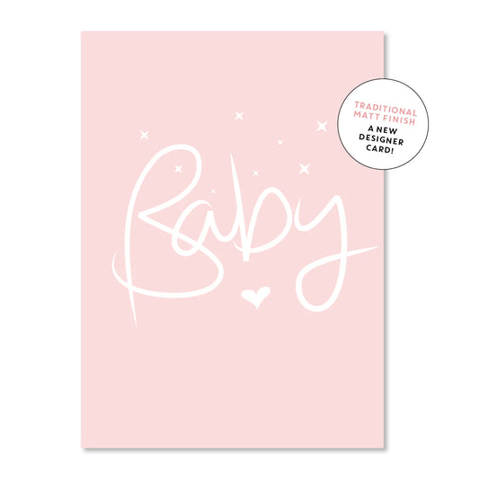 Card - Baby Girl Script