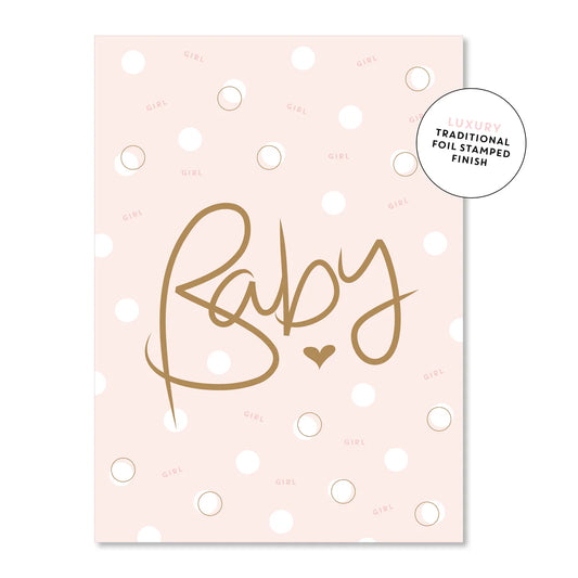 Card - Polkadot Joy - Girl