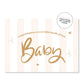 Card - Stripey Baby