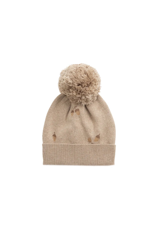 Easton Beanie - Forest Acorn Cashew Marle 0-6Mths