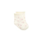 Maya Jacquard Socks - Egret