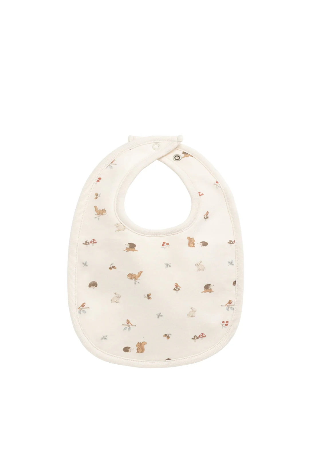 Organic Cotton Bib - Forest Gathering