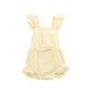 Organic Cotton Muslin Luciana Playsuit - Sunshine