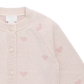 Kate Cardigan - Kate Heart Jacquard