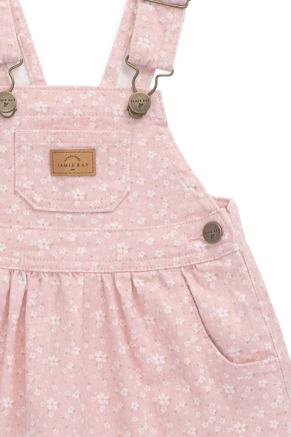 Norah Overall Dress - Paula Powder
