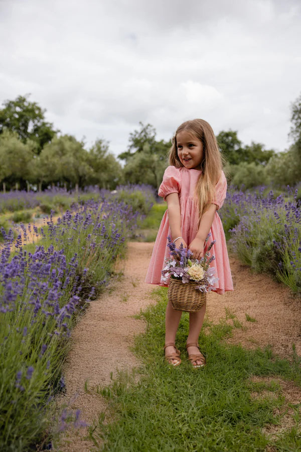 Frannie Dress - Swiss Pink