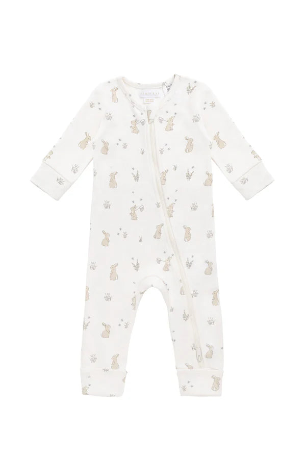 Reece Zip Onepiece - Lapin Jardin