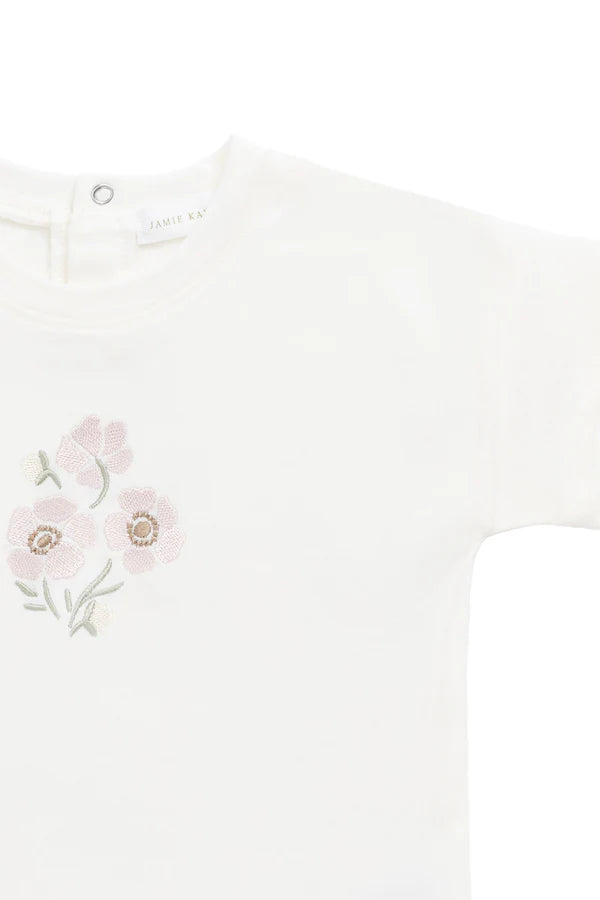 Pima Mimi Top - Parchment Penelope Rose Quartz