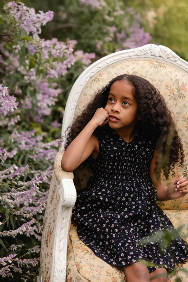 Christabel Dress - Maisie Navy