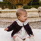 Maxine Knitted Cardigan - Blackcurrant