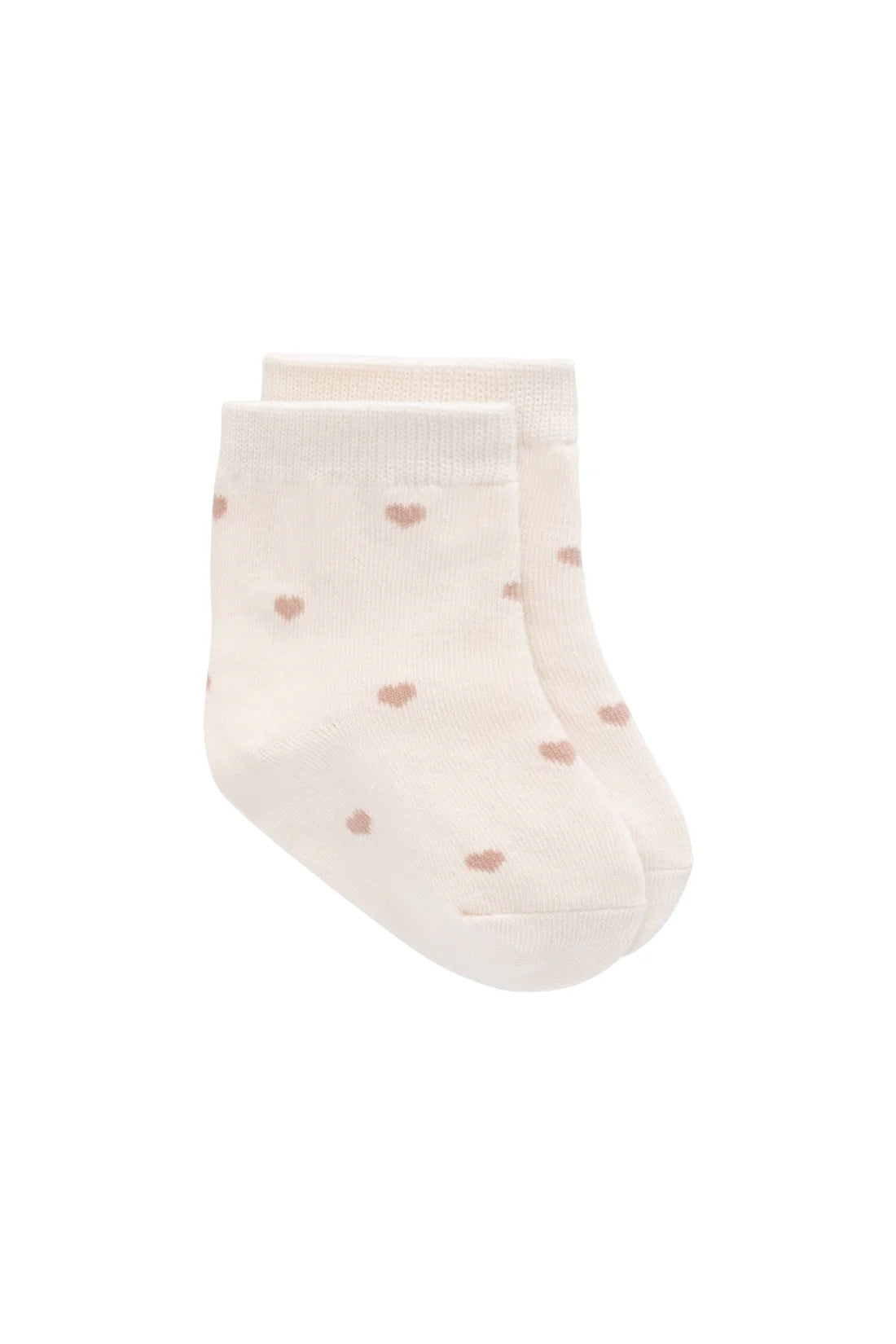 Harlow Sock - Petite Heart Jacquard