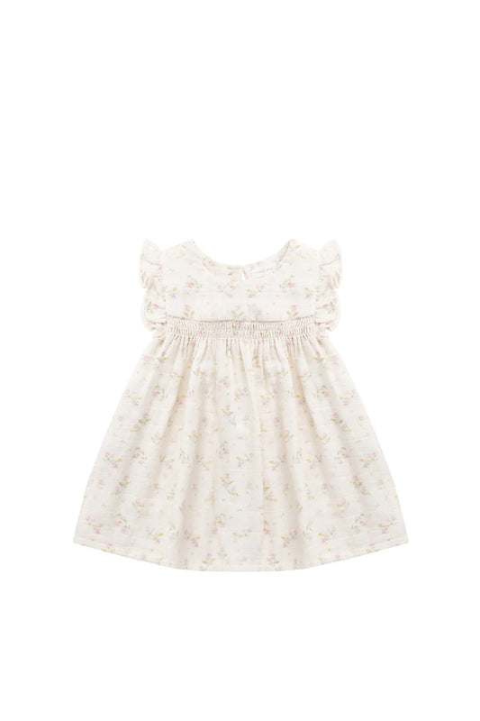 Muslin Tiana Dress - Emelia Pink