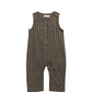 Milo Jumpsuit - Variegated Grid Tarmac