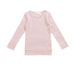 Organic Cotton Modal Marina L/Slv  Top - Chalk Marle