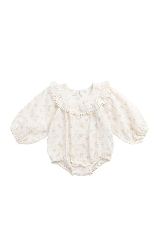 Muslin Malia Playsuit - Emelia Pink