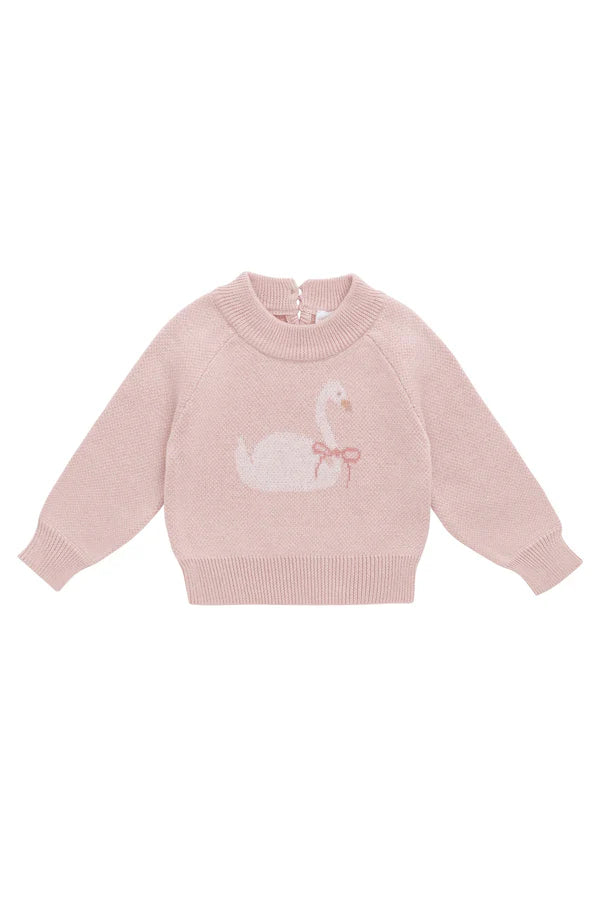 Lucinda Jumper - Swan Peach Whip