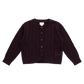 Maxine Knitted Cardigan - Blackcurrant