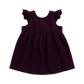 Muslin Lace Dress - Fig