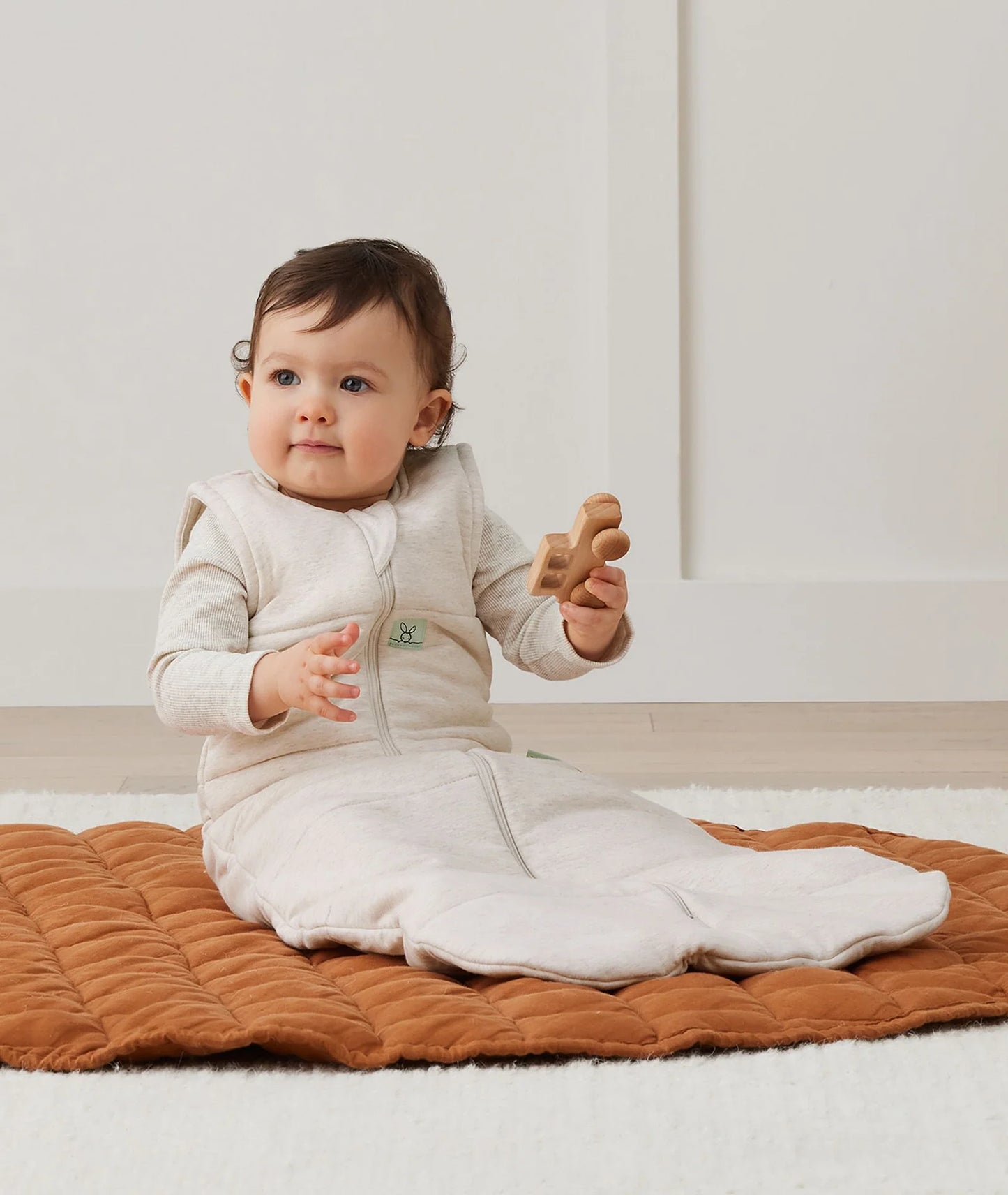 Jersey Sleeping Bag N/S  2.5 TOG - Oatmeal Marle
