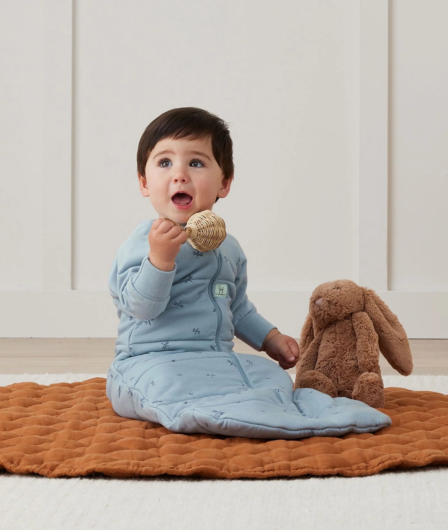Jersey Sleeping Bag L/Sleeve 3.5 TOG - Dragonflies