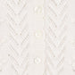 Girls Pointelle Cardigan - Cloud