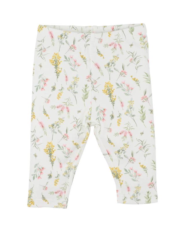 Charlie Wattle Leggings - Wattle Print