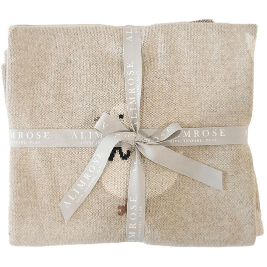 Duck Baby Blanket - Natural