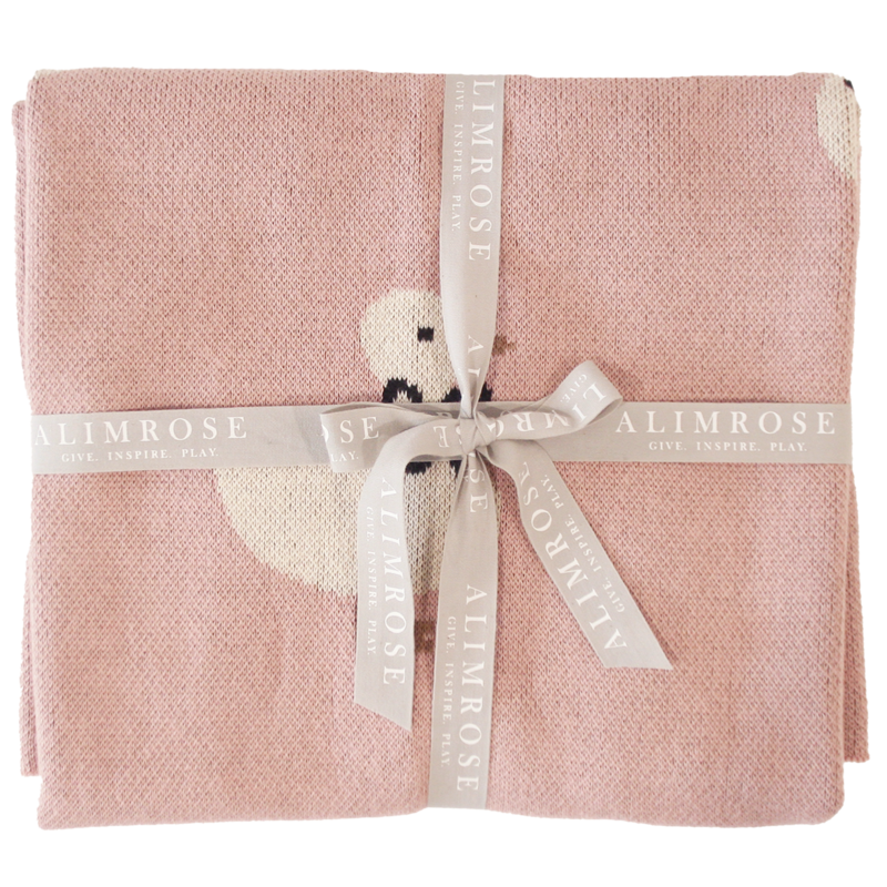 Duck Baby Blanket - Petal