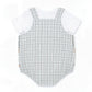 Taylor Bodysuit & Tee Set - Sage Check
