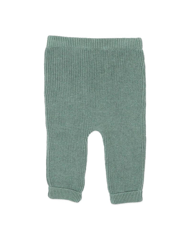 Charlie Knitted Leggings - Fern Marl