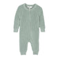 Sage Knitted Zip Romper