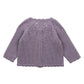 Lilac Marl Knitted Cardigan