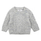 Liam Cable Knitted Jumper - Pebble Mix