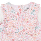 Woven L/S Romper - Fern Floral