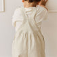 Cecil Overalls - Sandy Brown/Cloud Stripe
