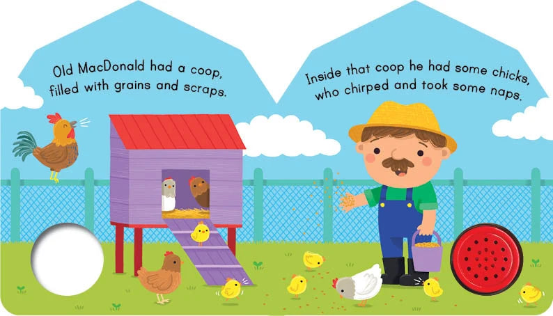 Button Sound Book - Old MacDonald Had a Farm