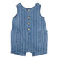 Sway Denim Stripe Romper - Indigo