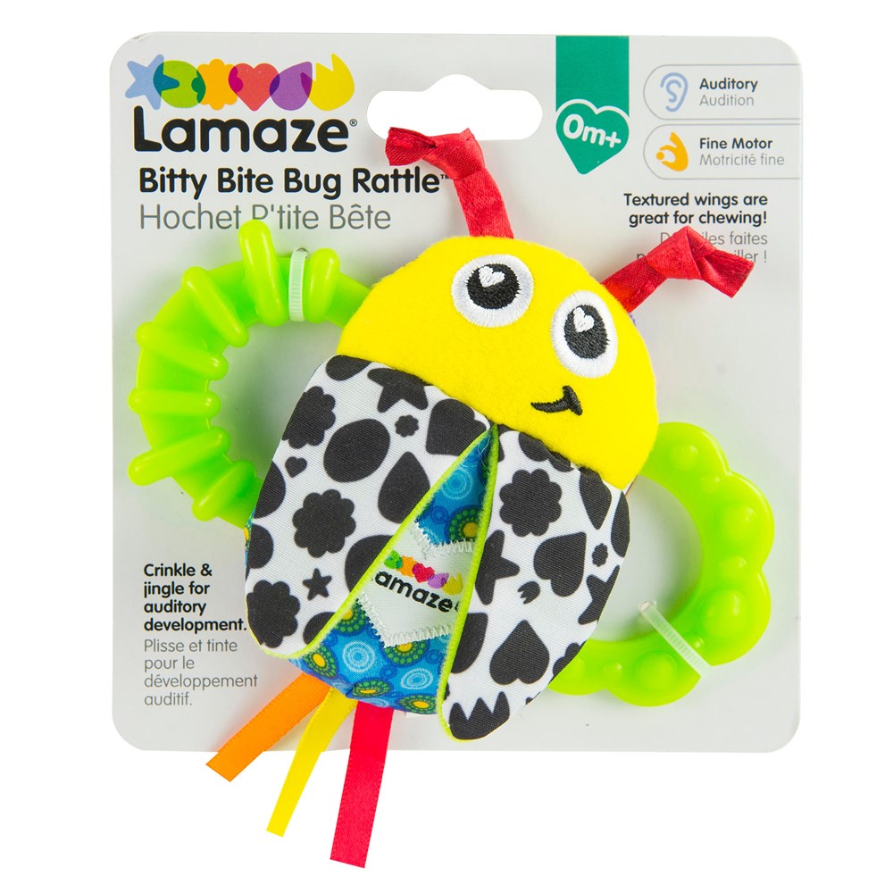 Bitty Bite Bug Rattle