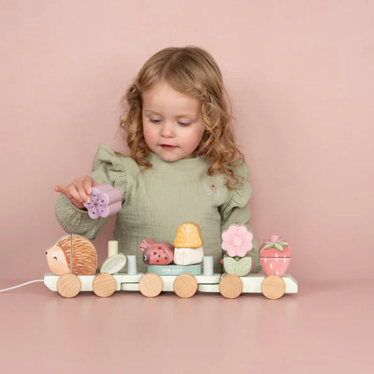 Fairy Garden Stacking Train Hedgehog