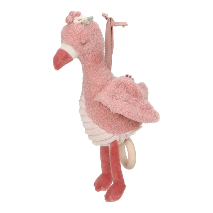 Safari Friends - Music Box Flamingo