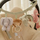 Stroller Toy Chain Safari Friends