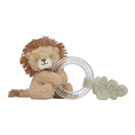 Safrai Friends Ring Rattle Lion