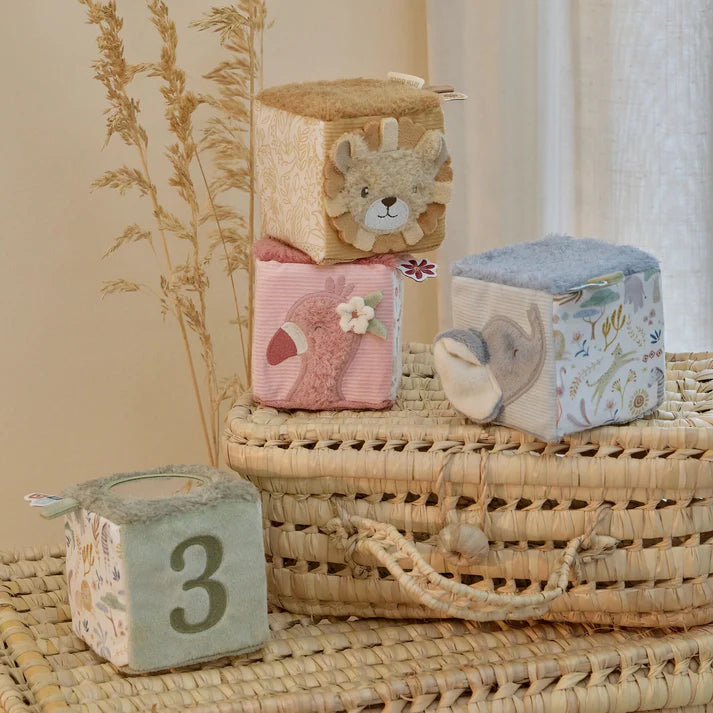 Soft Block Set Safari Friends
